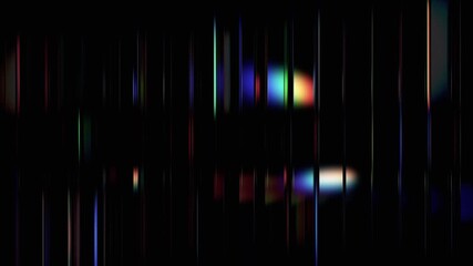 Wall Mural - Abstract animation, colorful background, 4k seamless looped video, 3d render