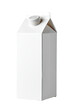 © majzum - Blank white carton, likely for milk or juice
