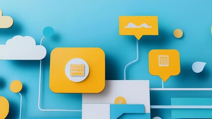 Cloud computing connecting business data and growing opportunities