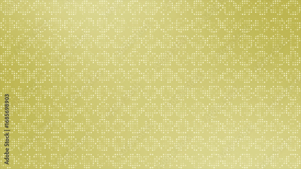 Yellow Loop Pattern Yellow color circular dots forming circular design pattern half tone ...