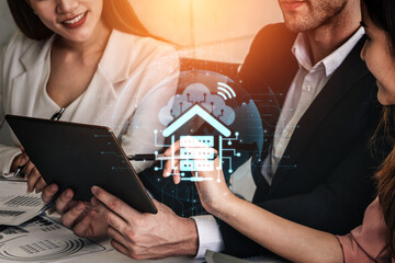 Wall Mural - cloud computing, cloud strategy, and cloud technology transforming digital infrastructure with scala