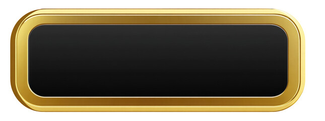 Gold-framed black rectangle (1)