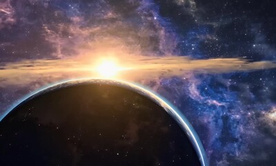 Wall Mural - earth in space
