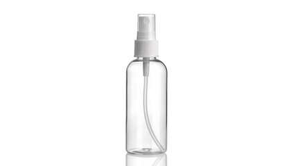 Clear plastic spray bottle (1)