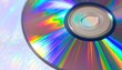 © Cantika - Close-up of a Rainbow CD with Glints and Arcs