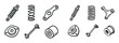 © Clever turtle - Autoservice Sketch Icons