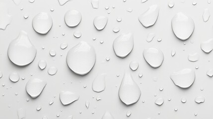 Wall Mural - serene water surface with droplets, capturing the essence of purity and beauty care hygiene concept