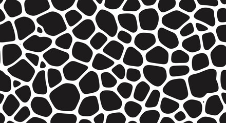Abstract organic pattern of irregular shapes and interconnected lines creating a naturalistic texture
