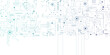 © Wallpaper BD - Electronic circuit board frame with white center, abstract black PCB lines and components, vector technology background, digital schematic pattern, modern tech design on white.