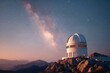 © Alina - Observatory under the milky way at twilight