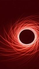 Wall Mural - digital connections through dynamic swirls of light emphasizing communication and interaction