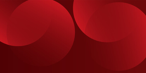 Wall Mural - Red abstract background. Dynamic shapes composition simple modern graphic design