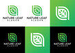 © muhamad - simple leaf logo icon design vector