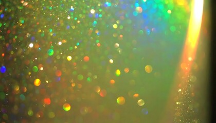 Abstract glitter bokeh