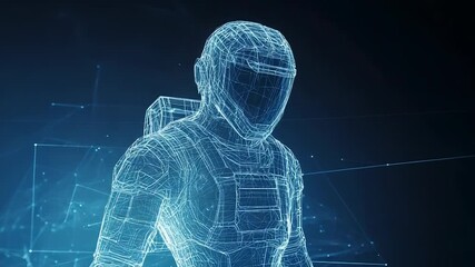 Astronaut exploring deep space representing metaverse and space exploration