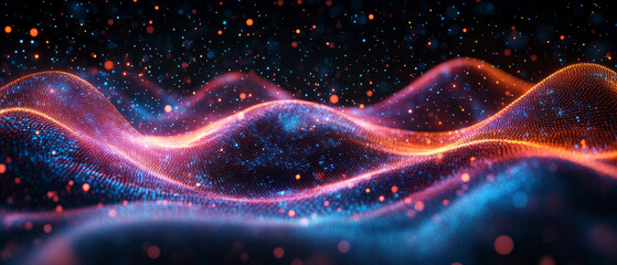 Wall Mural - Abstract colorful patterns made from mixing liquids, ideal for creative projects and packaging design.