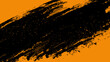 © Pens'K - スプラッシュ効果のグランジ風オレンジ背景素材
