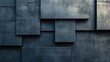© Taman Siswo - Abstract Concrete Blocks: Geometric Texture with Shadow and Depth