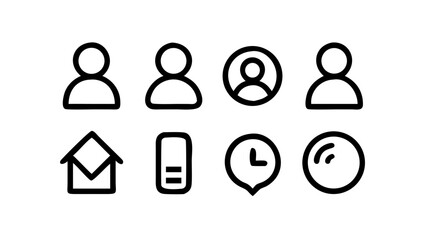 vector illustration of a woman symbol