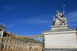 Versailles Château Entrance golden blue sky