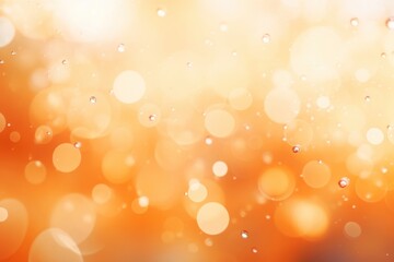 Wall Mural - orange pattern bokeh effect background backgrounds abstract illuminated.