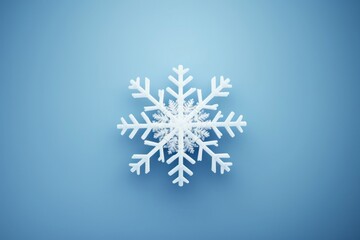 Canvas Print - snowflake celebration copy space decoration.