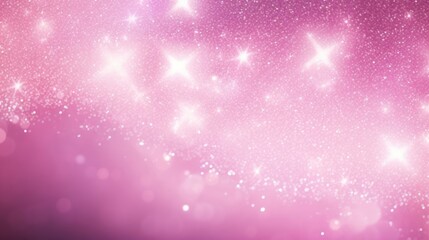 Wall Mural - pink christmas glitter background backgrounds glowing texture.
