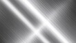 © Nila - Brushed Aluminum Plate Diagonal Grain Satin Highlight