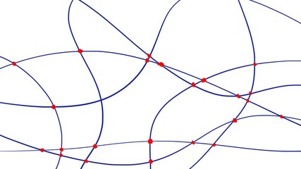 The screen changes to show tangled wires with red ticks in the crosshairs.
