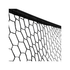 Abstract Black and White Hexagonal Netting Texture