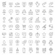 © tae - line icons social media contains such icons as network internet digital marketing and more editable vector stroke 64x64 pixel perfect