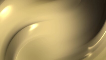 Wall Mural - golden fluid motion features subtly shimmering light across smooth waves. this dynamic gradient back