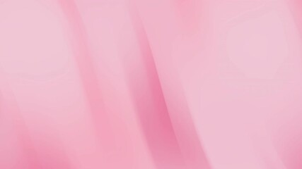 Wall Mural - rose background features a gentle pink gradient that shifts with a flowing motion. this seamless ani