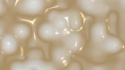 Wall Mural - beige gradient background features a seamless soft animation. the gentle motion creates a soothing v
