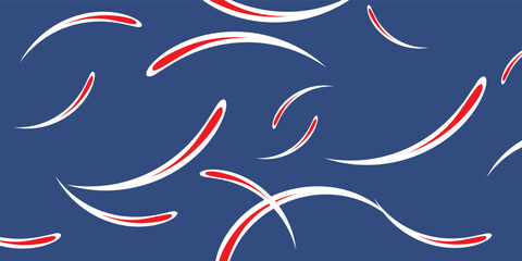 Wall Mural - the abstraction pattern on the blue background.