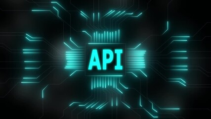 Internet, business, Technology and network concept. Application Programming Interface. Software development tool.