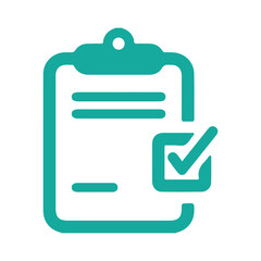 clipboard icon vector illustration