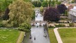 Aerial view of Cambridge and The University of Cambridge