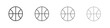 © Bsbd - Basketball icons vector graphics for web designs