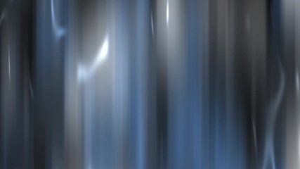 Wall Mural - silver blue gradient background animation features smooth vertical lines. this seamless loop offers 
