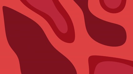 Wall Mural - crimson abstract background animation features a seamless loop of red gradient textures. the dynamic