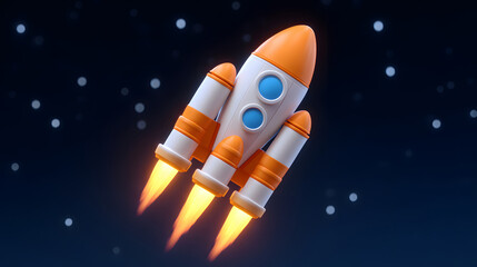 Wall Mural - World Space Day Space Exploration Future planets Aerospace technology background