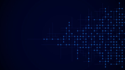 Wall Mural - Minimalistic texture with linear squares pattern. Creative idea of modern design with abstract geometric background