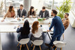 © Dusan Petkovic - Leaders having meeting at boardroom.
