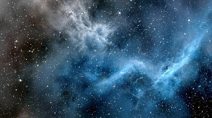 Wall Mural - breathtaking deep space nebula with vibrant colors, starfield, and cosmic clouds in stunning detail