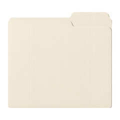 Wall Mural - PNG Plain beige file folder image.