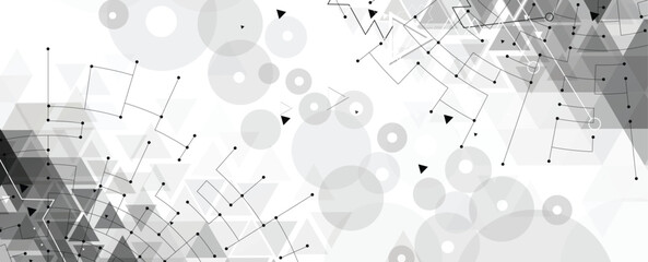 Abstract high technology and science background