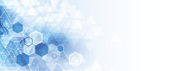 Abstract high technology and science background