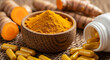 © MUHAMMAD - Turmeric Powder and Capsules Benefits, Uses, and More