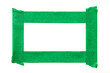 © Tetra Images - Outline of green tape strips